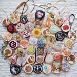 Сумочка для барби кукольная сумка вышитая лапки рыбки апельсин Момоко Поппи ФР ИТ Дисней