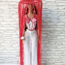 Шляпа на Поппи Паркер барби интегрити Дисней вордбокс Момоко