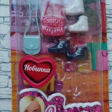 Набор обуви и сумок для Барби кроссовки туфли ботинки