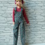 Одежда на Момоко поппи барби петит комбинезон Луи вюттон и лонгслив- боди