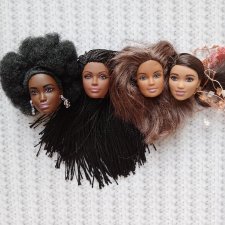 Головы Барби Хайди лукс Тереза Кассандра колясочница