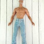 Одежда для Адониса Wordbox экшен БЖД реалистичные джинсы с ластовицей