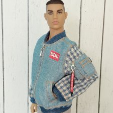 Одежда для парня Интегрити Адониса джинсовая куртка бомбер alfa