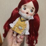 Runa doll 🎎 red hair