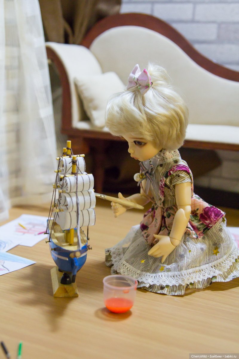 Алый парус — Фотоистории с куклами BJD (БЖД): сериалы