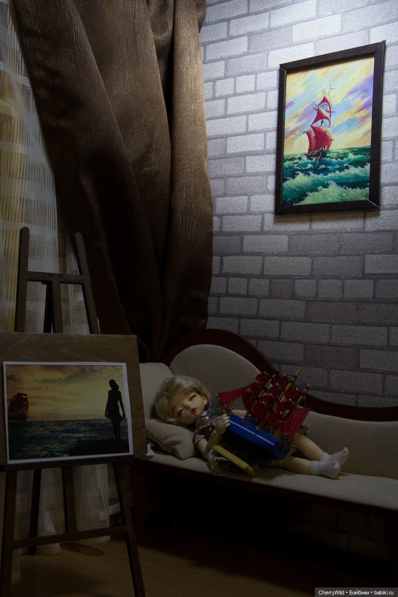 Алый парус — Фотоистории с куклами BJD (БЖД): сериалы