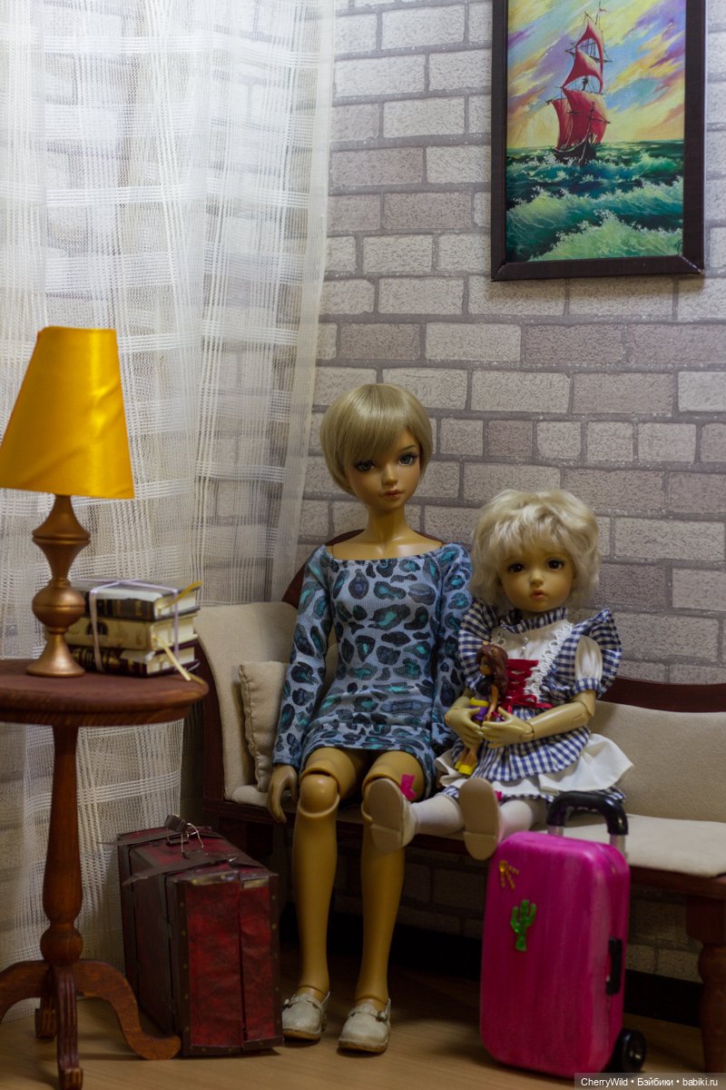Куклы собирают чемоданы — Фотоистории с куклами BJD (БЖД): сериалы
