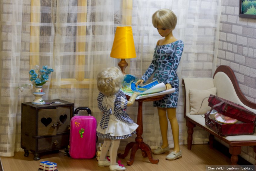 Куклы собирают чемоданы — Фотоистории с куклами BJD (БЖД): сериалы