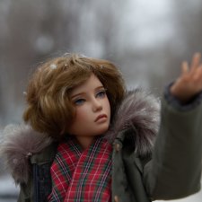 Снежинка на ладони