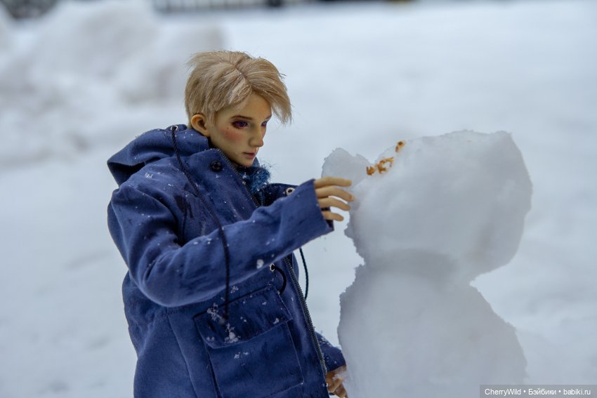 Осеннее, немного снежное — Куклы Dollshe Craft (Доллше): BJD (БЖД) (фото 4)