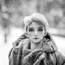 Осеннее, немного снежное.