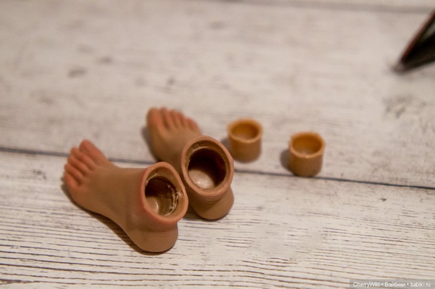Замена каблучных ног TrueToys (фото 6)