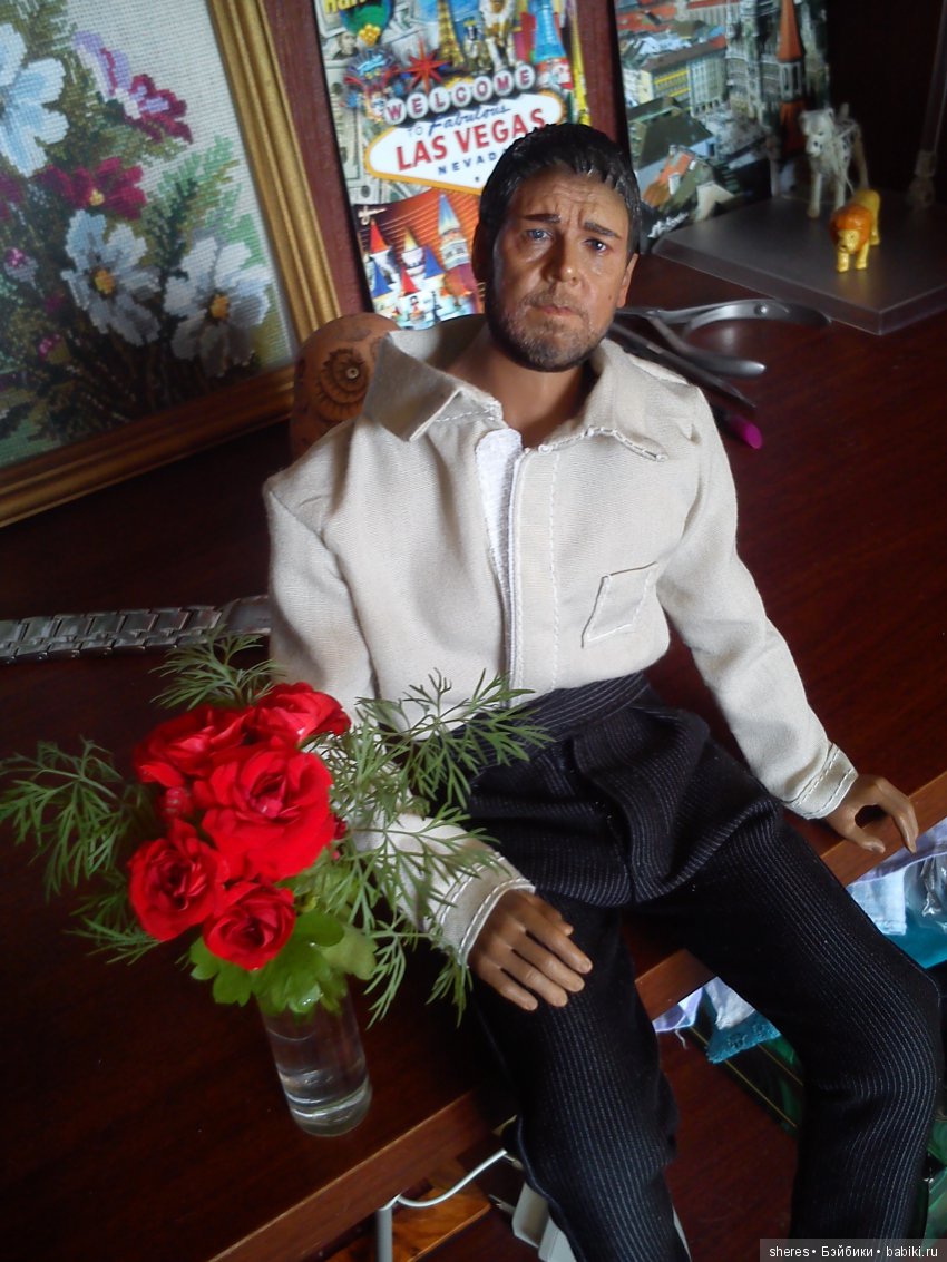 Мужчина с цветами - это красиво (фото 7)