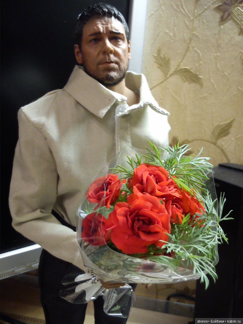 Мужчина с цветами - это красиво (фото 3)