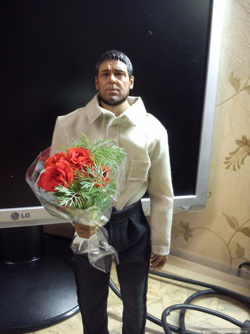 Мужчина с цветами - это красиво (фото 2)
