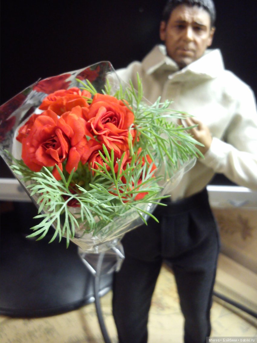 Мужчина с цветами - это красиво (фото 5)