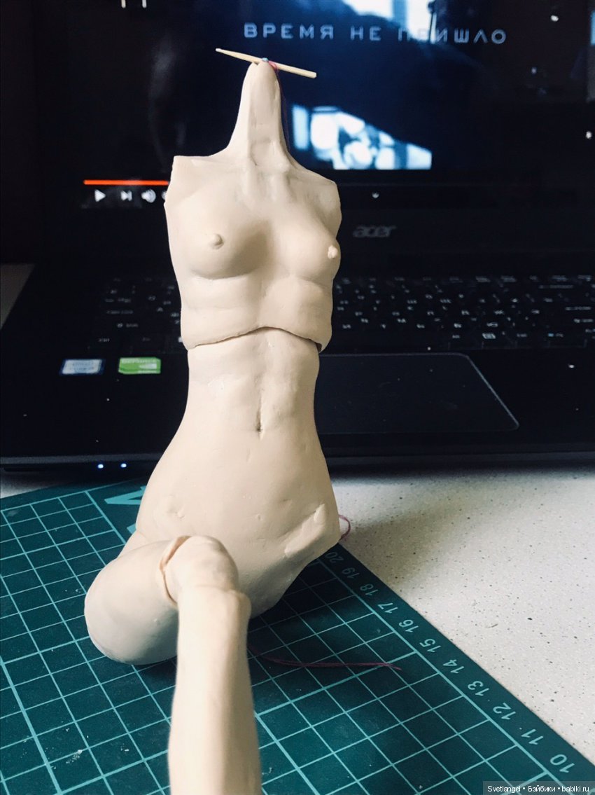 Часть 1. Создание своей шарнирной куклы | Бэйбики Часть 1. Создание своей шарнирной куклы (фото 8)