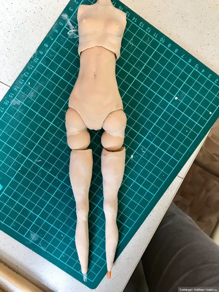 Часть 1. Создание своей шарнирной куклы | Бэйбики Часть 1. Создание своей шарнирной куклы (фото 7)