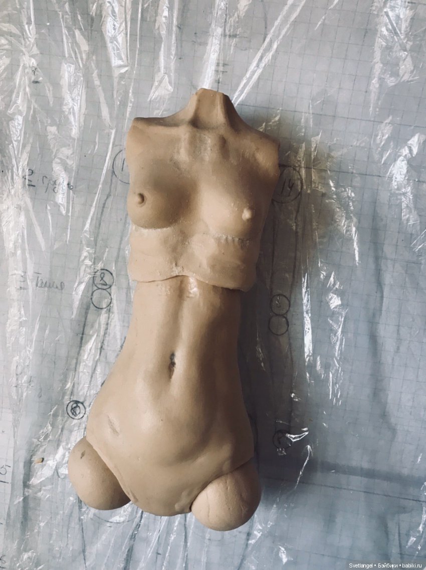 Часть 1. Создание своей шарнирной куклы | Бэйбики Часть 1. Создание своей шарнирной куклы (фото 6)