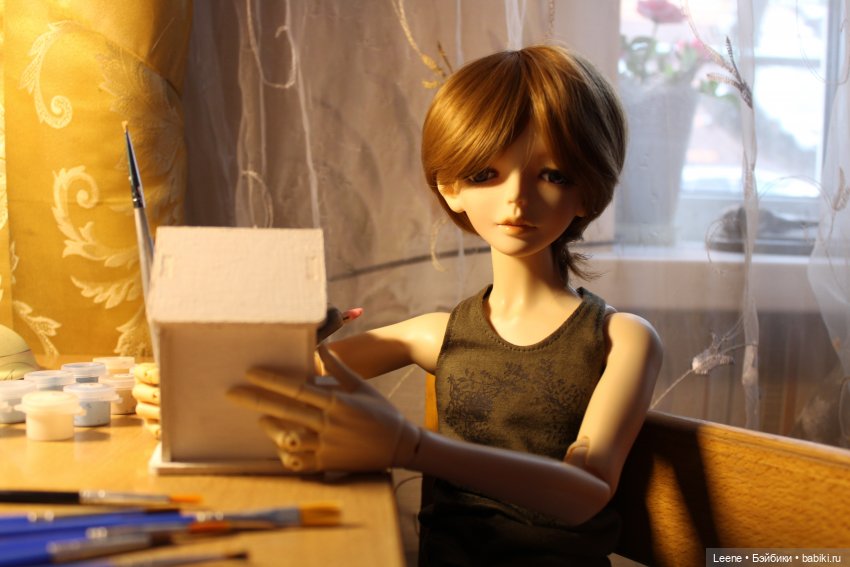 Скворечник во дворе — Куклы Doll Leaves (Долл Ливз): BJD (БЖД)