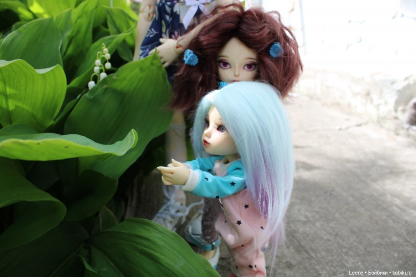 Прогулка в весеннем саду — Фотоистории с куклами BJD (БЖД): сериалы (фото 5)