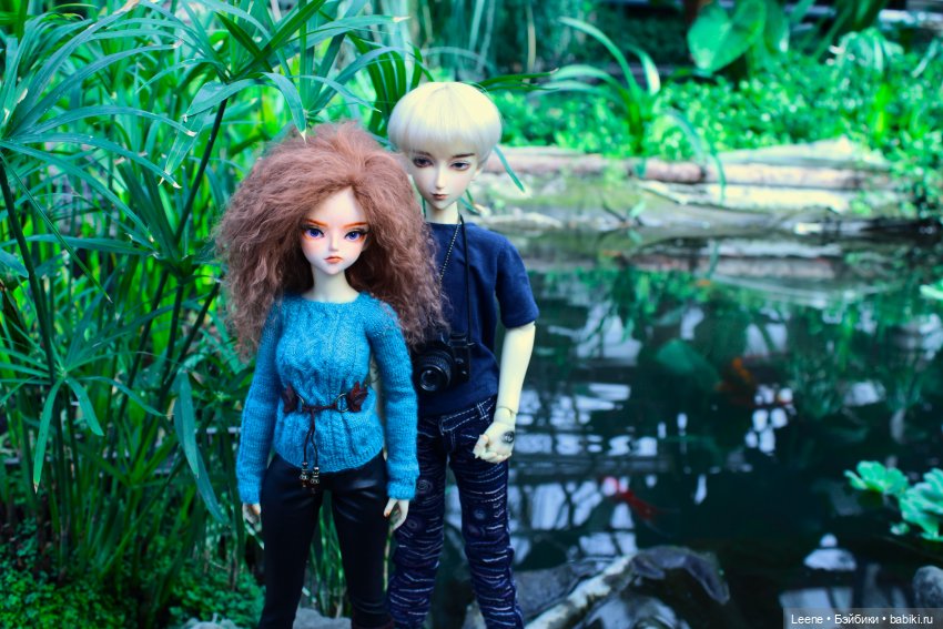 Прогулка в оранжерее Зеленхоза