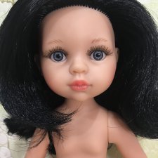 Карина с черными волосами и серо-голубыми глазами, Паола Рейна(Paola Reina), нюд.
