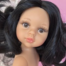 Карина полячка с прямым пробором, карими глазами, Паола Рейна(Paola Reina), нюд.