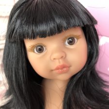 Карина полячка с прямым пробором, чёлкой, карими глазами, Паола Рейна(Paola Reina), нюд.