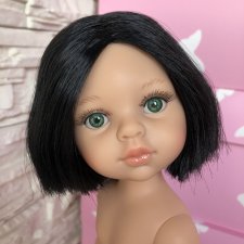 Карина полячка с каре, прямым пробором, зелёными глазами, Паола Рейна(Paola Reina), нюд