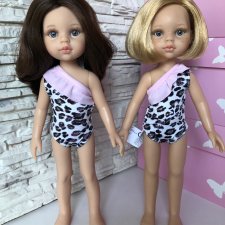 Купальник для куклы и дочки формата Паола Рейна(Paola Reina)