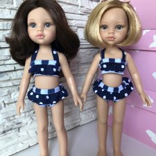 Купальник для куклы и дочки формата Паола Рейна(Paola Reina)