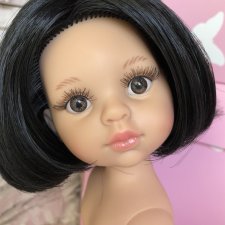 Карина полячка с прямым пробором, каре, карими глазами, Паола Рейна(Paola Reina), нюд.