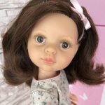 Кэрол с каштановыми волосами и карими глазами от Паола Рейна(Paola Reina)