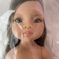 Мали с боковым пробором, каштановыми волосами, серыми глазами Паола Рейна(Paola Reina), нюд.