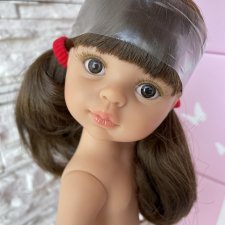 Кэрол с хвостиками и челкой, карими глазами, Паола Рейна(Paola Reina), нюд