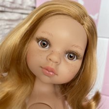 Даша с боковым пробором, медовыми глазами, золотыми волосами Паола Рейна(Paola Reina), нюд