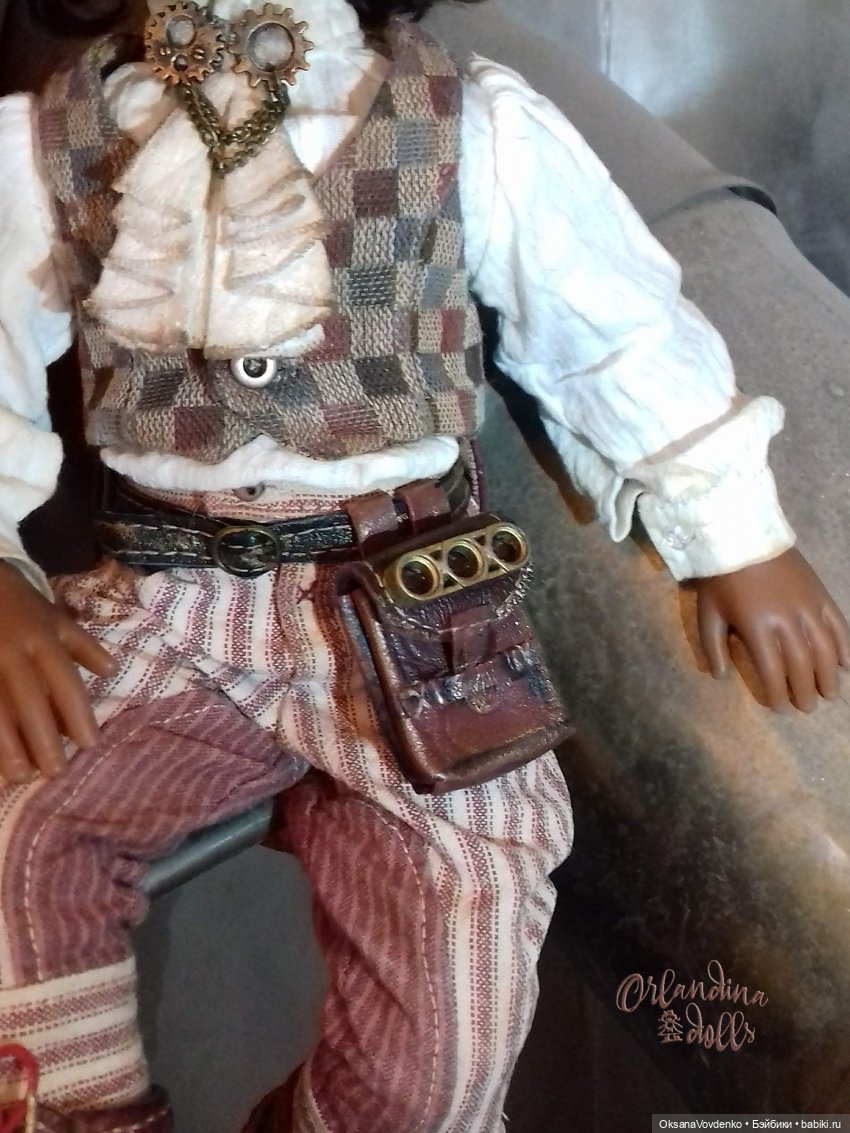 OOAK Paola Reina (Nora) Keanu 13” - 33 cm vinyl doll repainted by Oksana Vovdenko