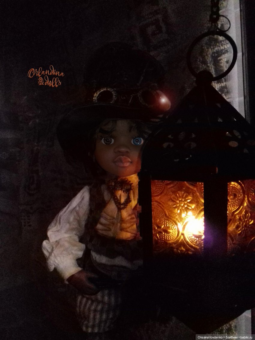 OOAK Paola Reina (Nora) Keanu 13” - 33 cm vinyl doll repainted by Oksana Vovdenko