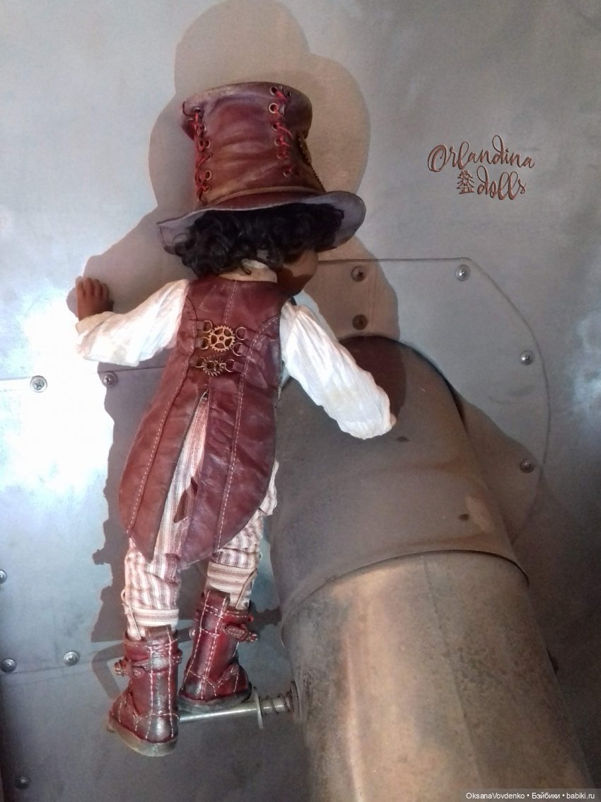 OOAK Paola Reina (Nora) Keanu 13” - 33 cm vinyl doll repainted by Oksana Vovdenko