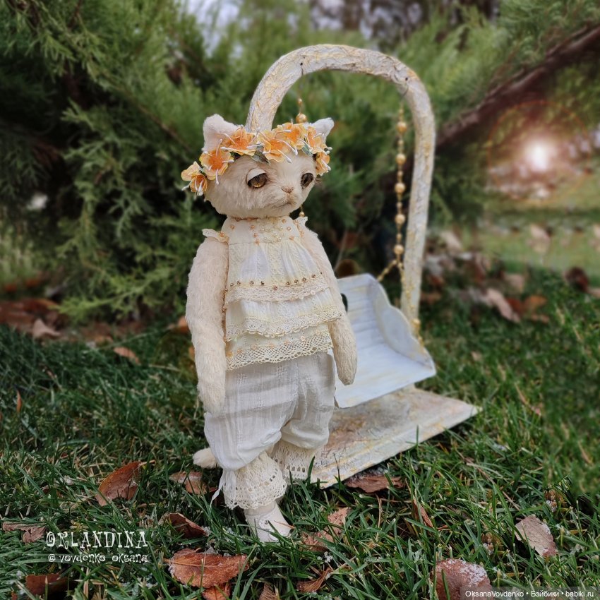 ООАК кошечка тедди Венди от Орландины