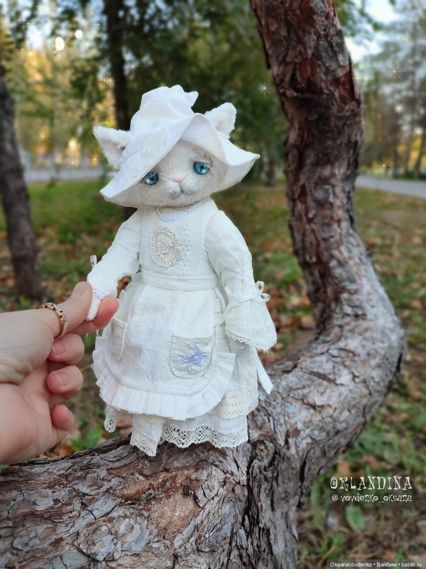 ООАК кошечка тедди Вайнона от Орландины