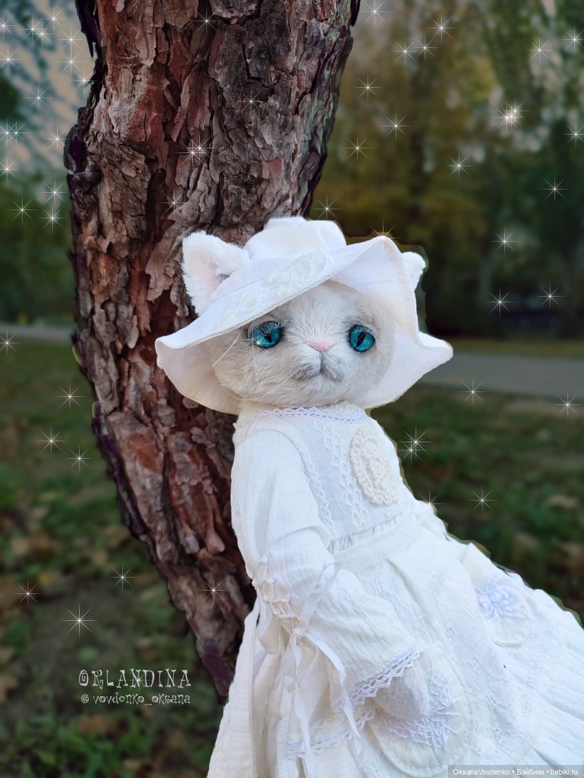 ООАК кошечка тедди Вайнона от Орландины