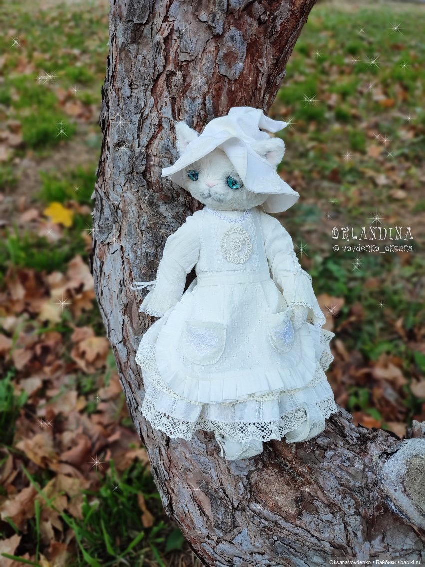 ООАК кошечка тедди Вайнона от Орландины