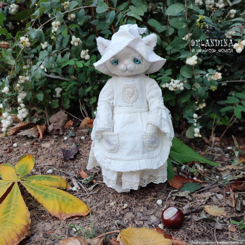 ООАК кошечка тедди Вайнона от Орландины