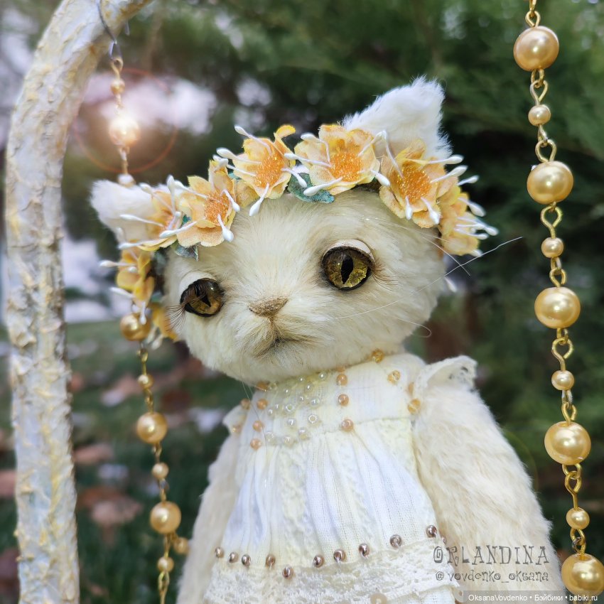 ООАК кошечка тедди Венди от Орландины