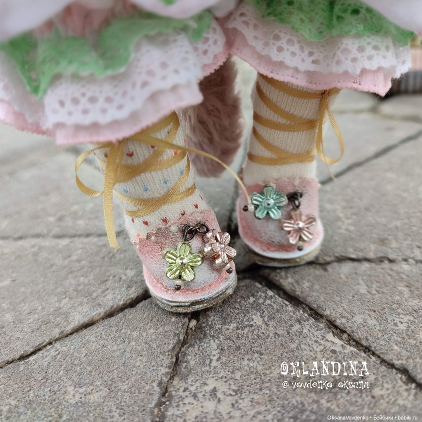 ООАК кошечка тедди Виктория от Орландины