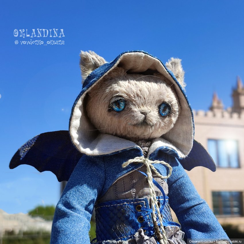 ООАК тедди котик от Орландины