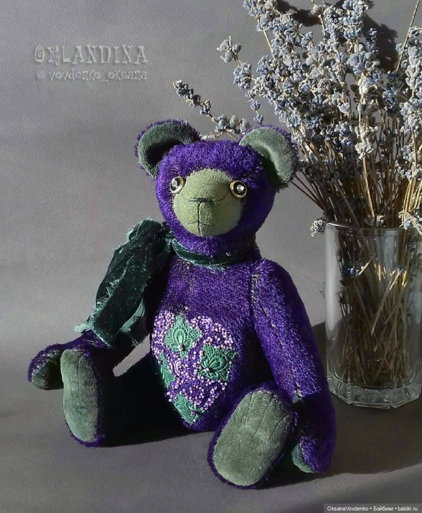 ООАК мишка тедди классический винтажный от Орландины