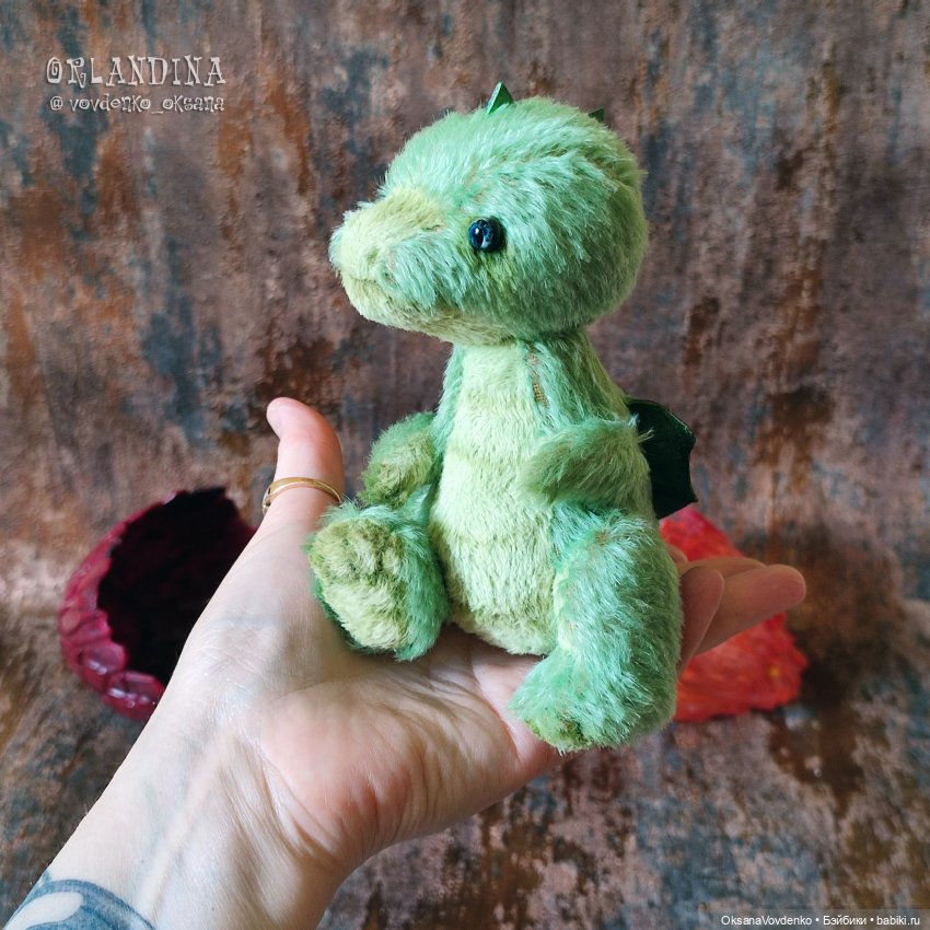 ООАК дракончик тедди от Орландины